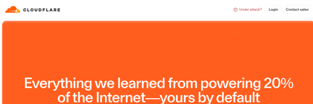 Aperçu de Cloudflare