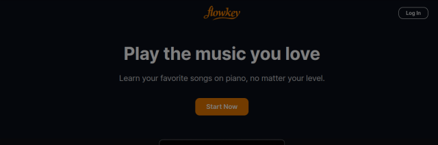 Aperçu de Flowkey