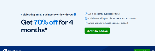 Aperçu de FreshBooks