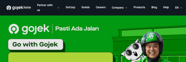 Aperçu de Gojek