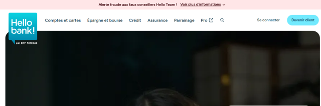 Aperçu de Hello Bank!