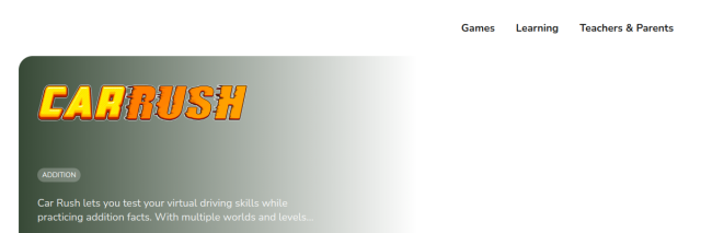 Aperçu de Multiplication.com