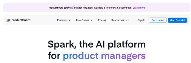 Aperçu de Productboard