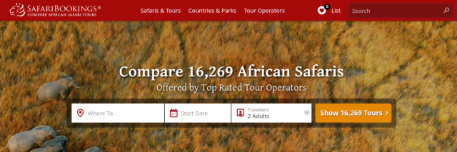 Aperçu de SafariBookings