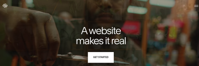 Aperçu de Squarespace