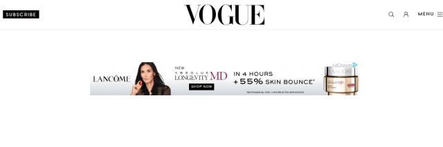 Aperçu de Vogue