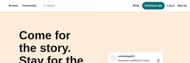 Aperçu de Wattpad