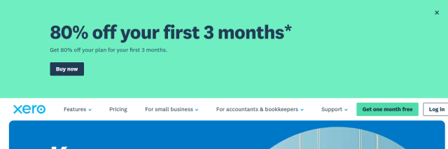 Aperçu de Xero