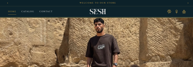 Sesheg Shopify store preview