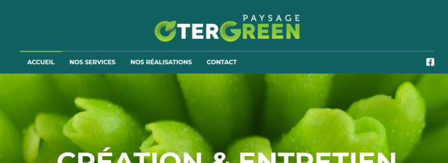Site réalisé : O'TerGreen, espaces verts