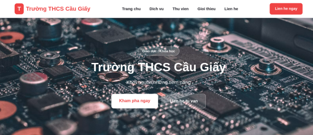 Trường THCS Cầu Giấy