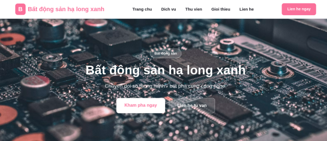 Bất động sản hạ long xanh