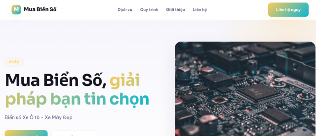 Mua Biển Số