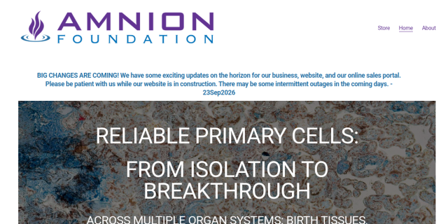 Biotechnology Winston-Salem NC website screenshot