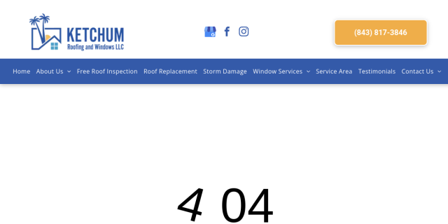 Local Roofer Summerville SC website screenshot