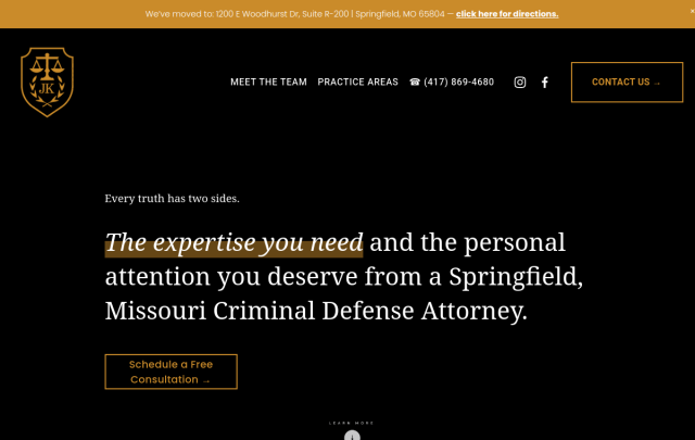 John Kail website preview