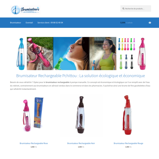 Aperçu Brumisateur Rechargeable