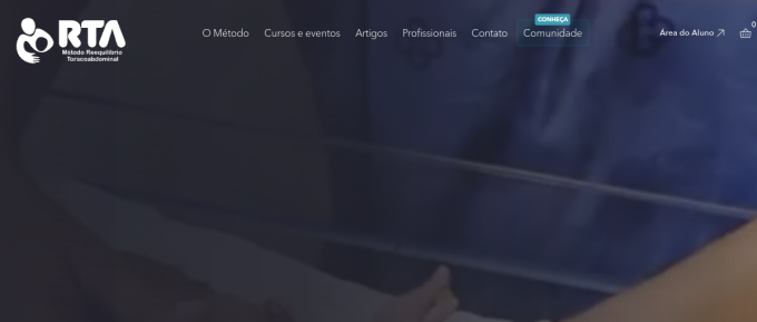 Screenshot do site Método Rota