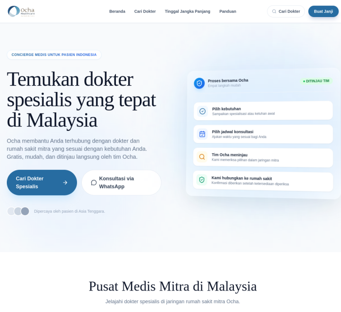 Ocha Health screenshot