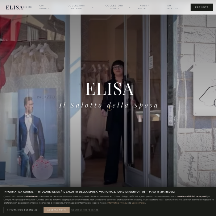 IlSalottoDellasposa.it — sito web MarCap Studio