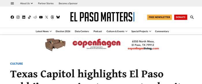 El Paso Matters article preview