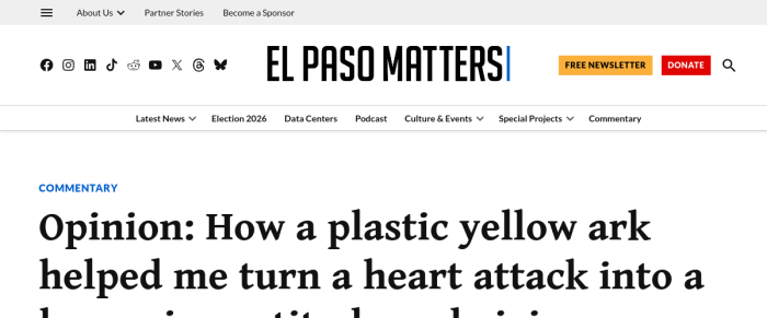 El Paso Matters Dr. Richard Pineda
