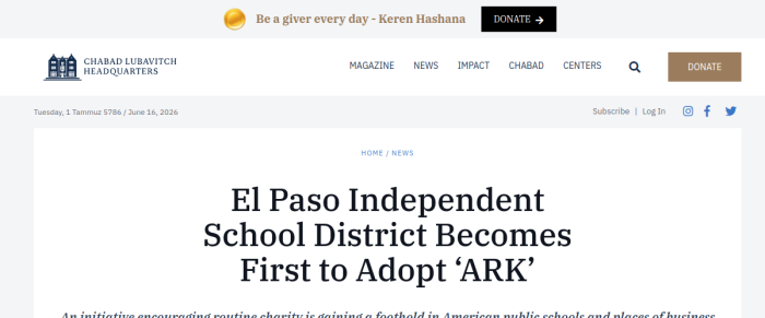 Lubavitch.com article preview