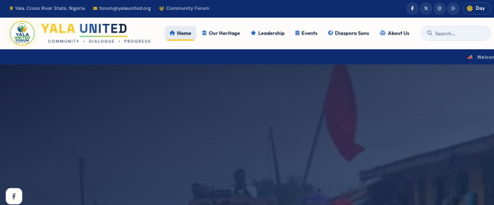 Live preview of yalaunited.org