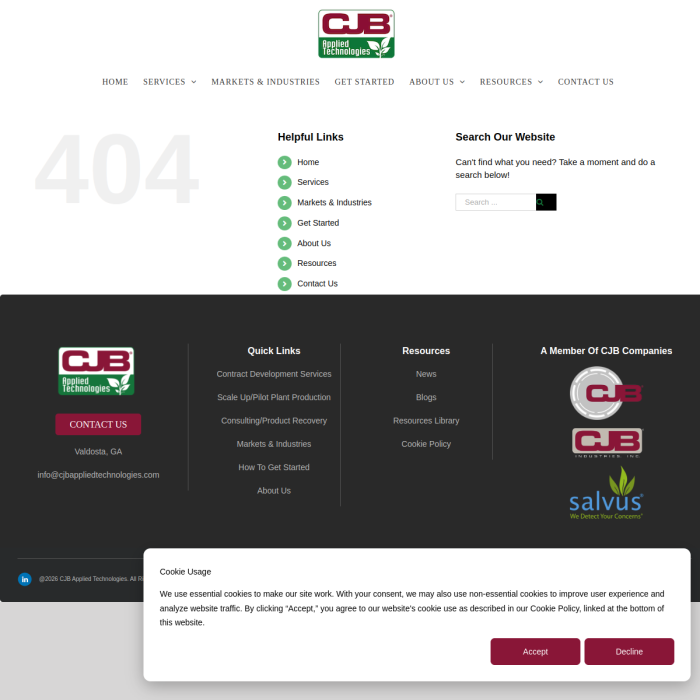 CJB Applied Technologies
