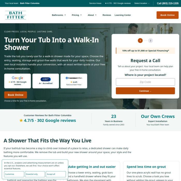 Bath Fitter Columbia