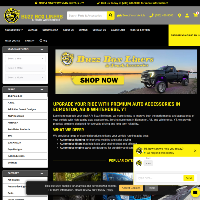Buzz Box Liners & Truck Accessories