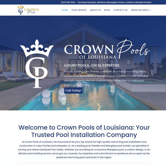 Crown Pools of Louisiana