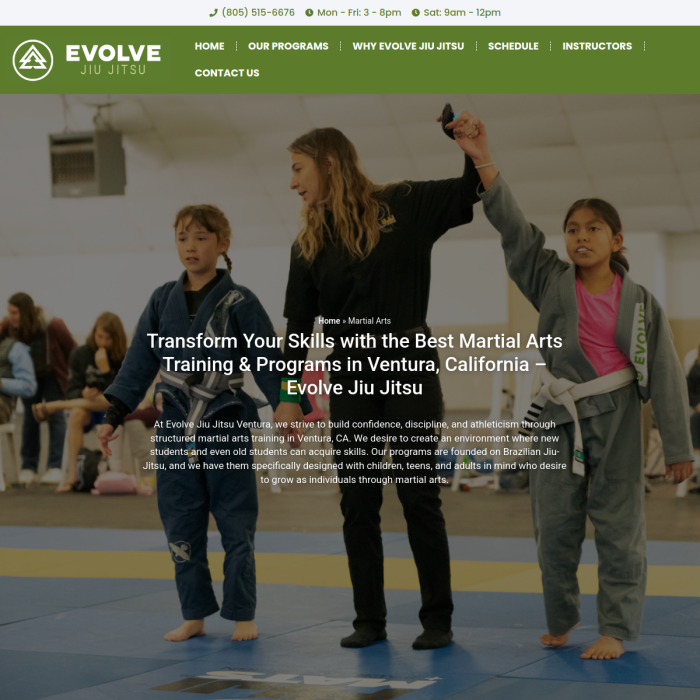 Evolve Jiu Jitsu Ventura