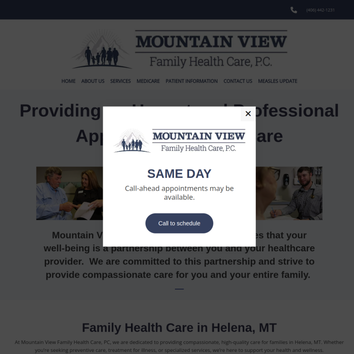 Mountain View Family Health Care, PC