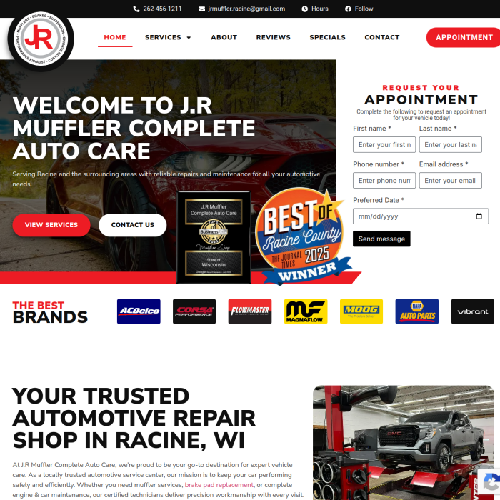 J.R Muffler Complete Auto Care