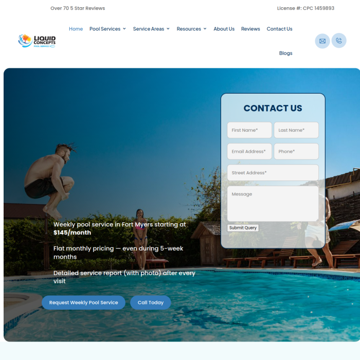Liquid Concepts Pool Service
