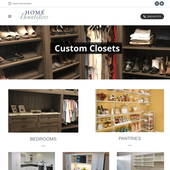 Home Beautifiers Closets