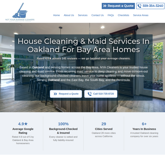 Not Your Average Cleaners