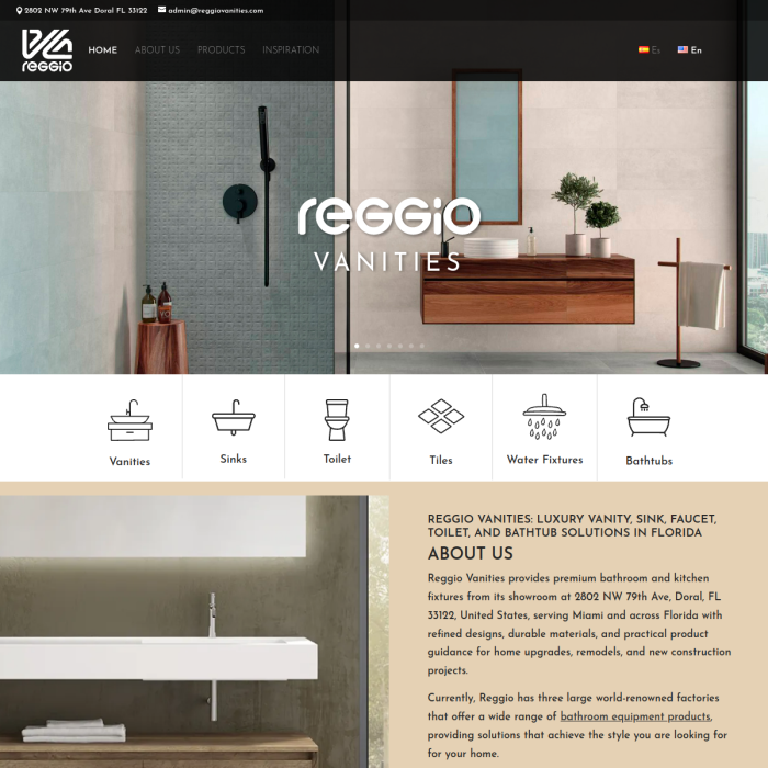 Reggio Vanities