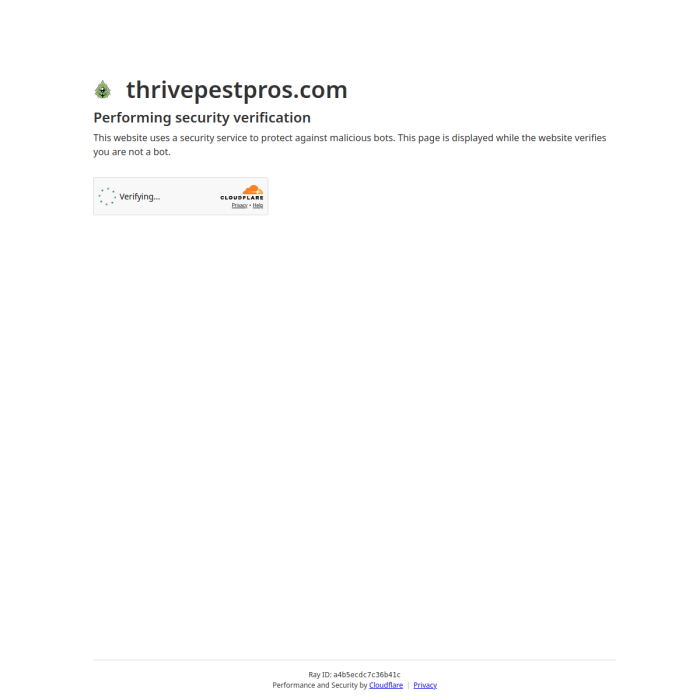 Thrive Pest Pros