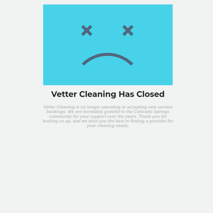 Vetter Cleaning & Maintenance