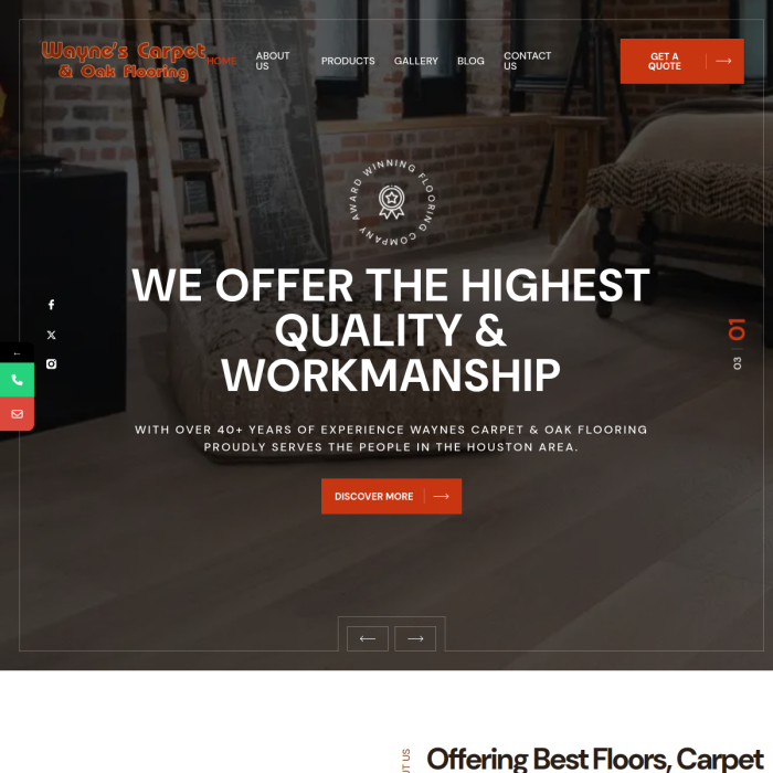 Wayne's Carpet & Oak Flooring