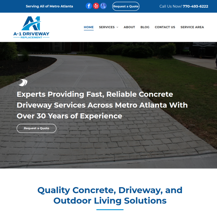 A-1 Driveway Replacement Company