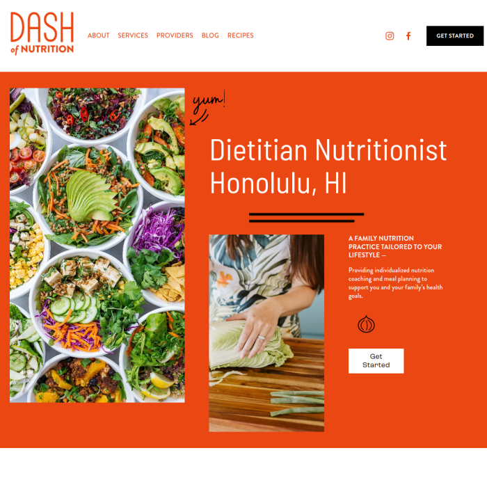 A Dash of Nutrition