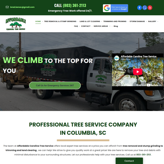 Affordable Carolina Tree Service