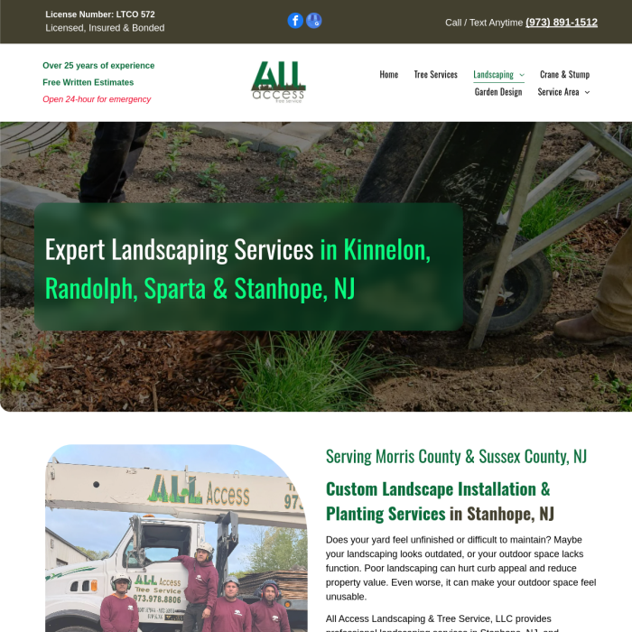 All Access Landscaping & Tree Service