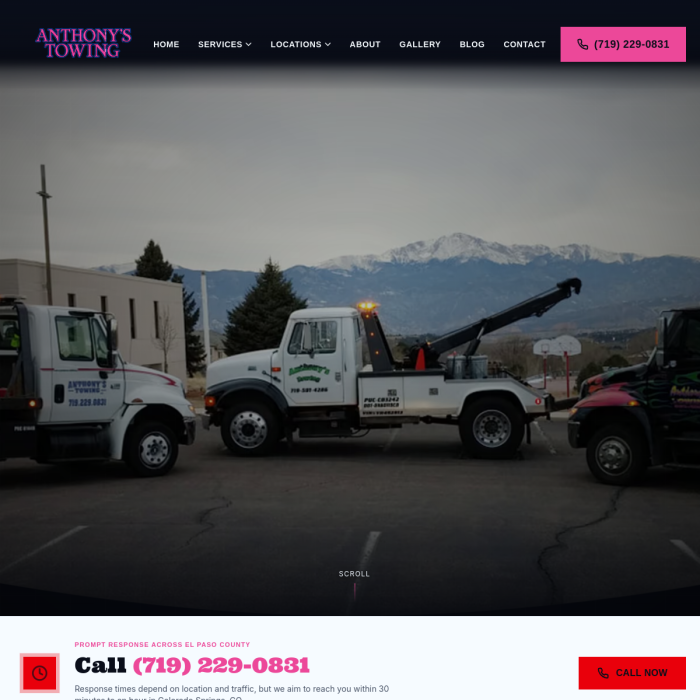 Anthony's Towing LLC