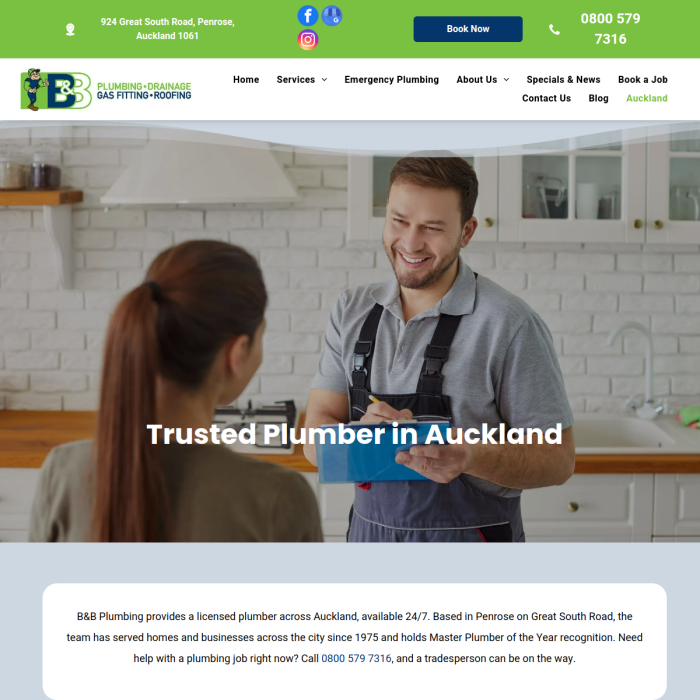 B&B Plumbing