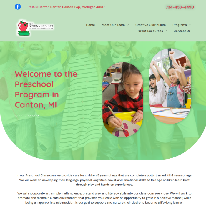 Beginners Inn Childcare & Learning Center