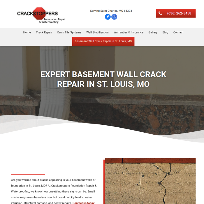 Crackstoppers Foundation Repair & Waterproofing